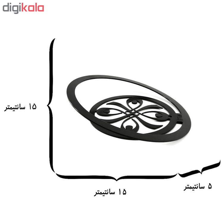 آویز حوله ملو مدل تای چی کد KMJ25