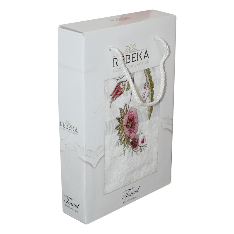 حوله دستی ربکا مدل BERKAY سایز 50x90 سانتی متر