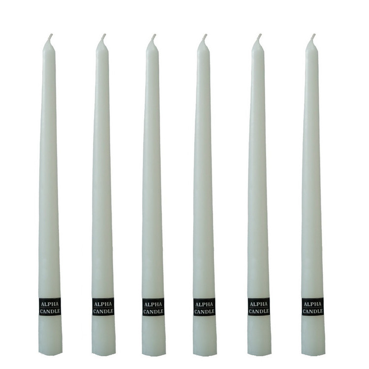 شمع آلفا طرح قلمی مدل 30cm بسته 6 عددی
