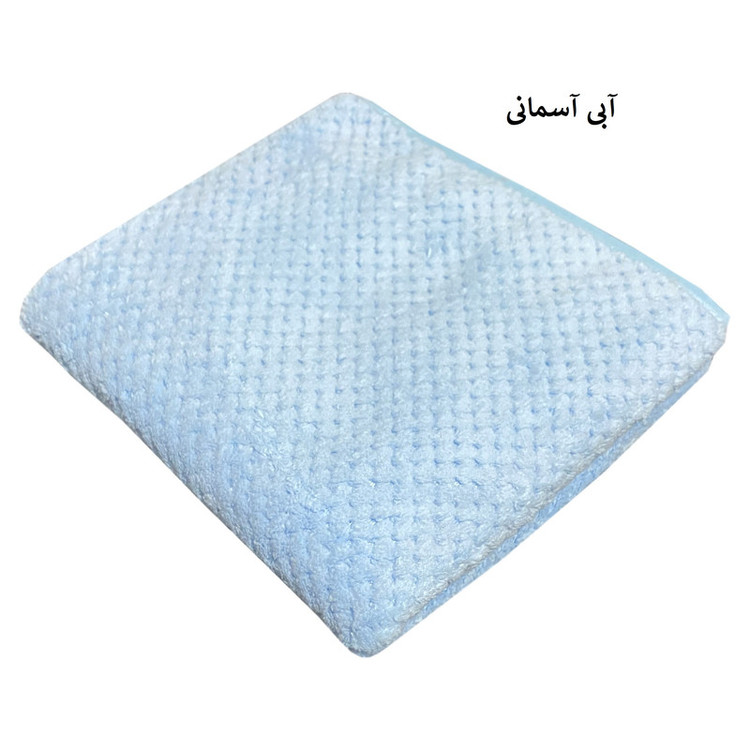 حوله دستی شایسته مدل نسترن سایز 35X75 سانتی متر