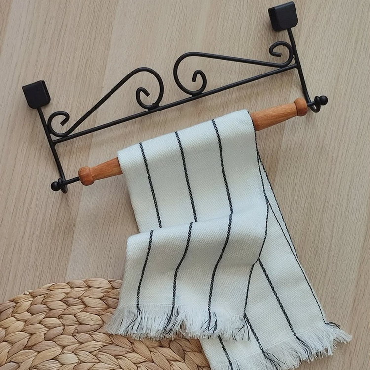 آویز حوله مدل کابینتی چوبی کد HS1