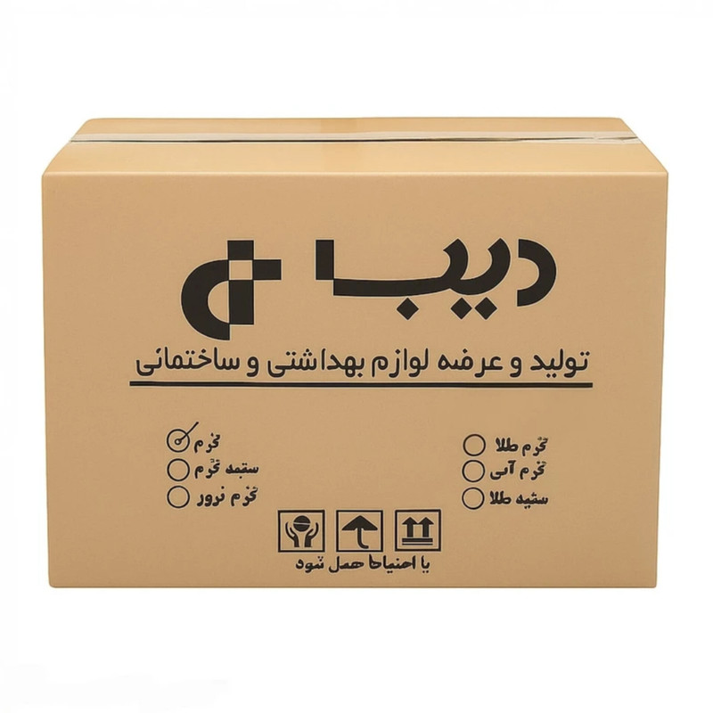 ست سرویس بهداشتی 5 تکه دیبا مدل نیلوفر