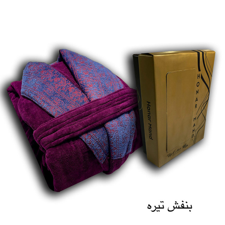 حوله پالتویی هنرمند مدل cristal سایز 125 مناسب برای قد 155 الی 183 سانتی متر