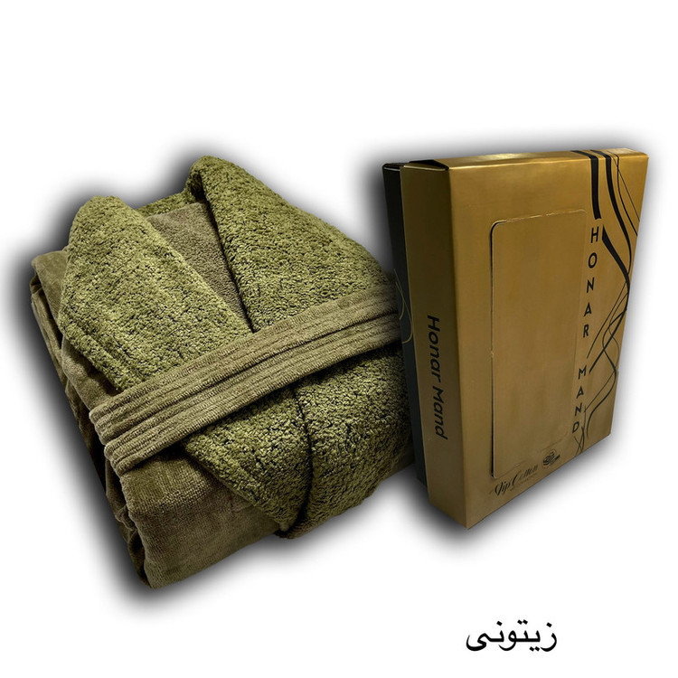 حوله پالتویی هنرمند مدل cristal سایز 125 مناسب برای قد 155 الی 183 سانتی متر