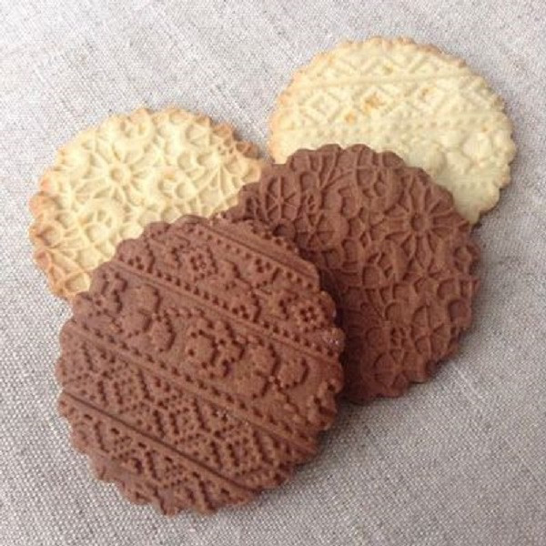 قالب شیرینی به گز مدل گرد بسته 5 عددی