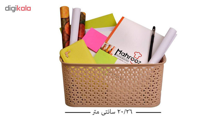سبد مهروز طرح حصیری کد 0015