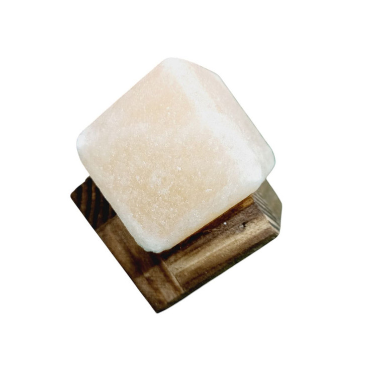 سنگ نمک دکوری مدل مکعبی کد C04