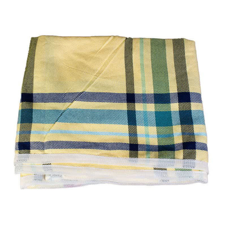 حوله کلاهی ابراهیمی یزد مدل هندی سایز 45x30 سانتی متر