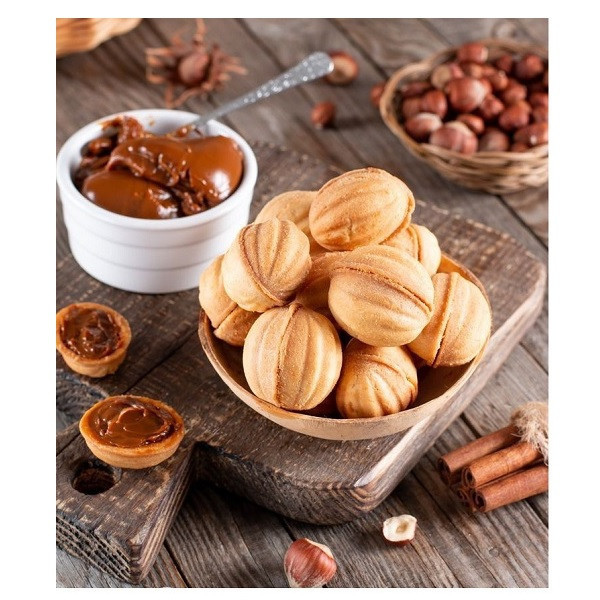 قالب شیرینی به گز مدل گردو روسی