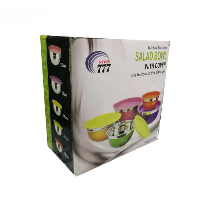 لگن اشپزخانه 777 استار مدل BWLS-105 مجموعه 5 عددی