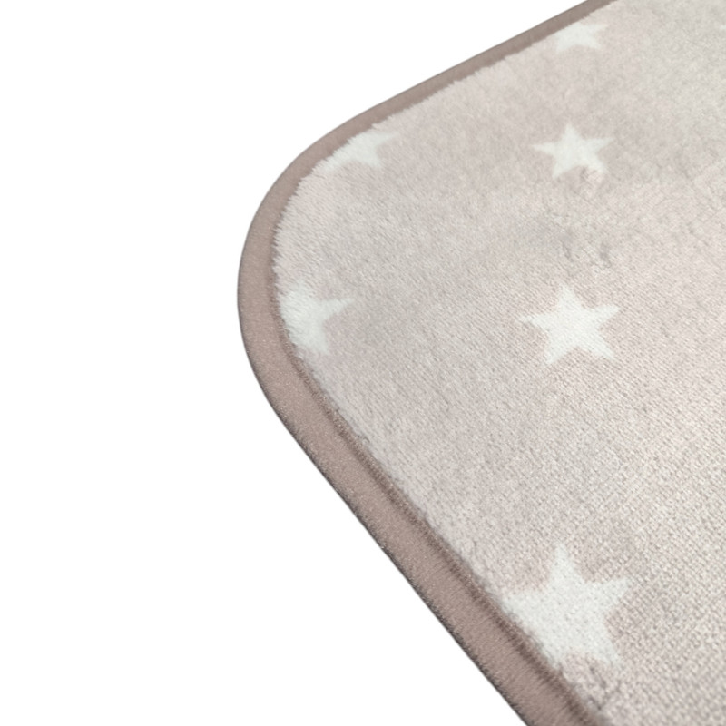 پادری مادام کوکو مدل Felisite Starry Pembe سایز 80x50 سانتیمتر مناسب برای فضای داخلی مجموعه دو عددی