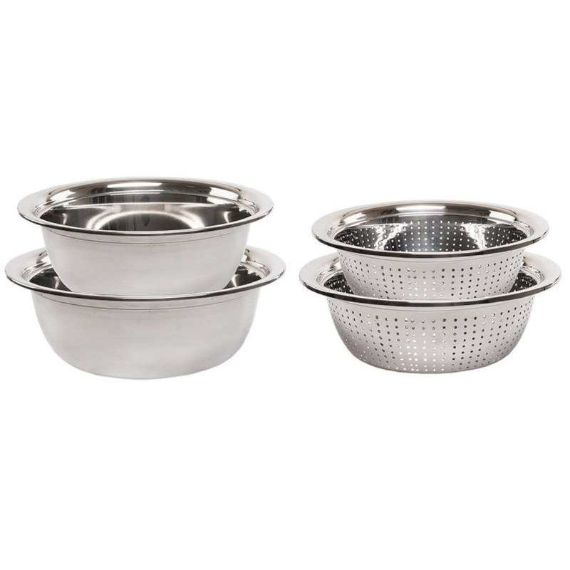 ست آبکش و لگن کد AL2640 مجموعه 4 عددی