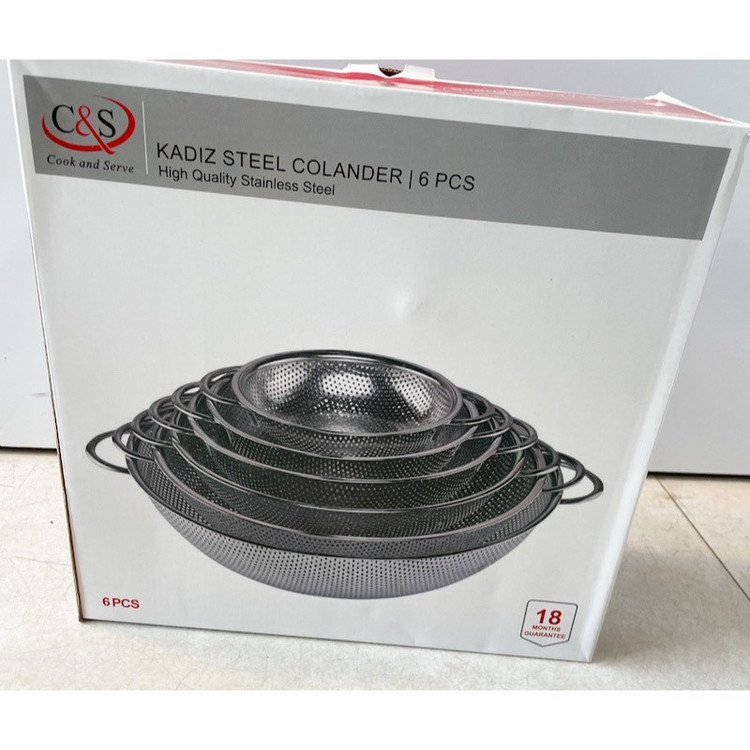 آبکش سی اند اس مدل پانچی SB-0006 بسته 6 عددی