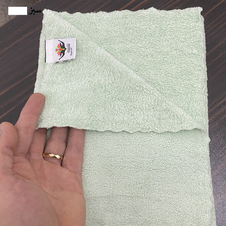 حوله دستی شایسته مدل تارا سایز 75x35 سانتی متر