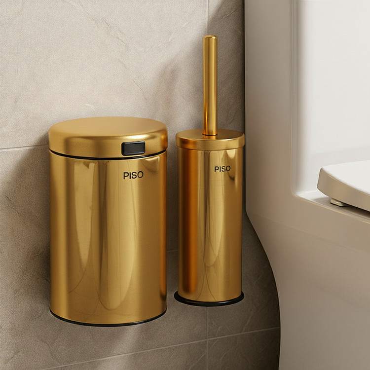 ست سطل و فرچه پیسو مدل دیواری P-3wt