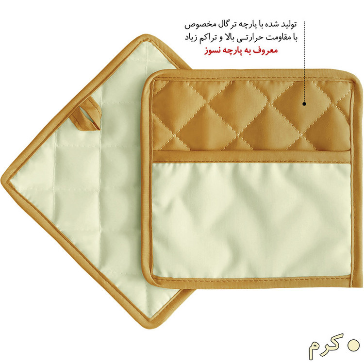 دستگیره آشپزخانه راولا کد N502 بسته 2 عددی