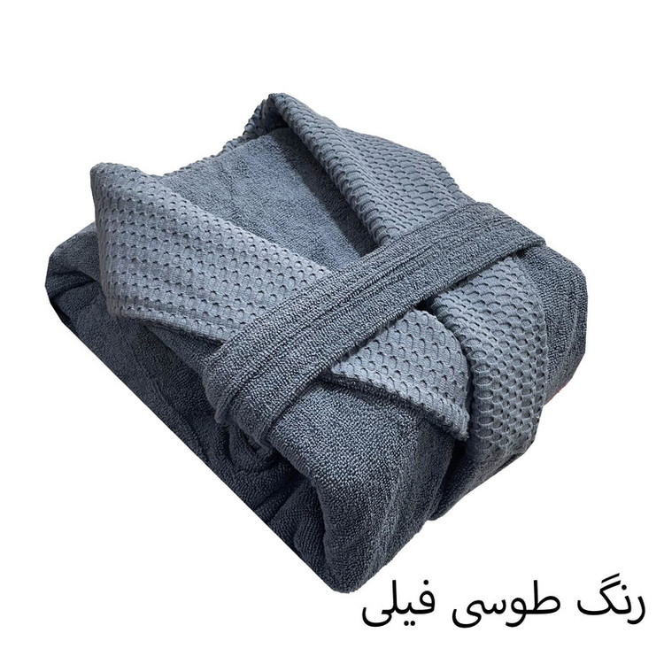 حوله پالتویی پودیران بافت مدل یاقوتی ابریشمی سایز 126