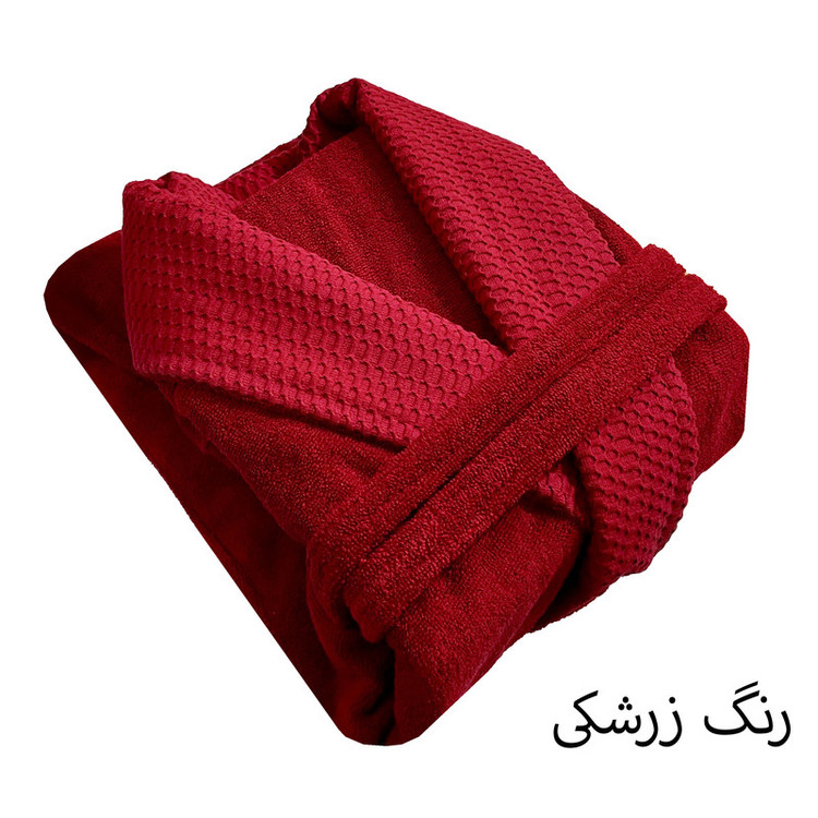 حوله پالتویی پودیران بافت مدل یاقوتی ابریشمی سایز 126