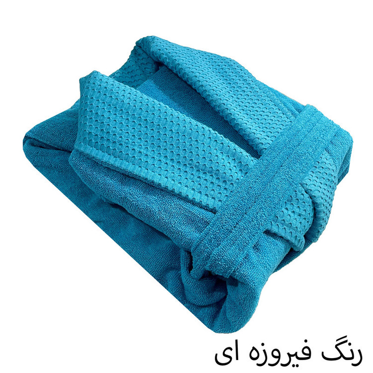 حوله پالتویی پودیران بافت مدل یاقوتی ابریشمی سایز 126