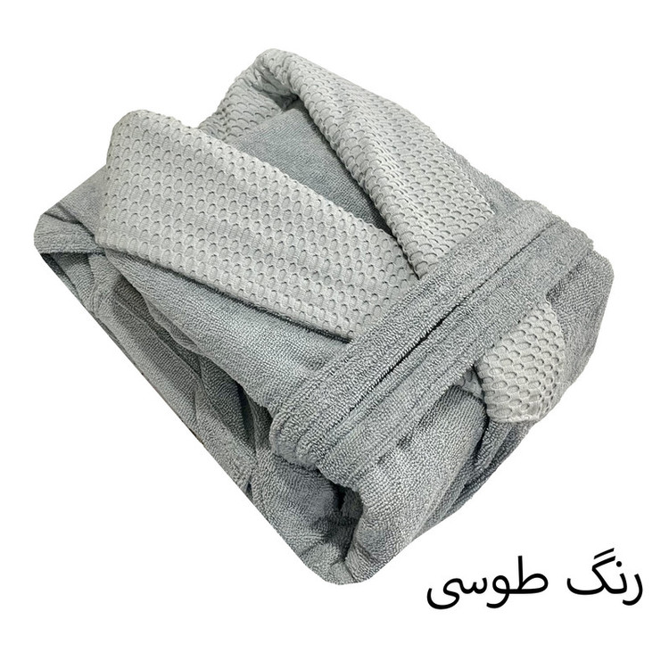 حوله پالتویی پودیران بافت مدل یاقوتی ابریشمی سایز 126