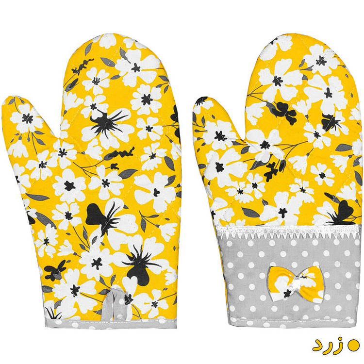 دستکش فر راولا کد P124 مجموعه 2 عددی