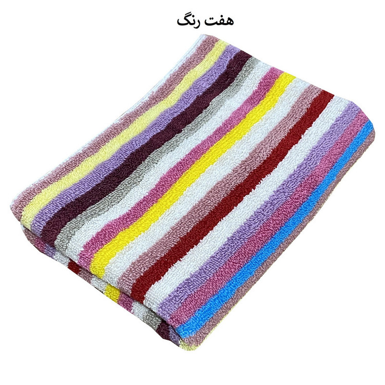حوله دستی شایسته مدل شنتیا سایز 35x70 سانتی متر