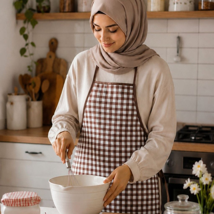 پیش بند آشپزخانه تولیدی داشاب مدل چهارخانه کد 009