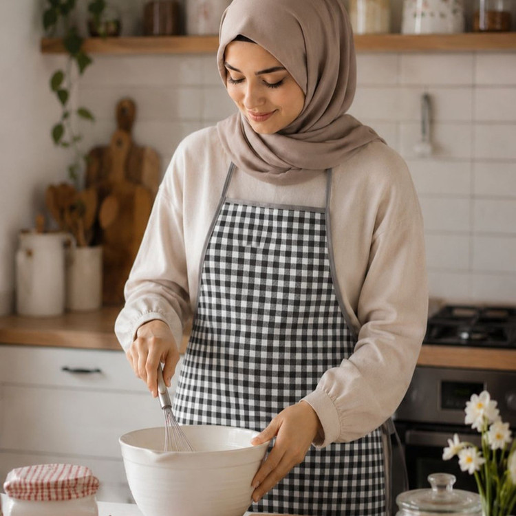 پیش بند آشپزخانه تولیدی داشاب مدل چهارخانه کد 009
