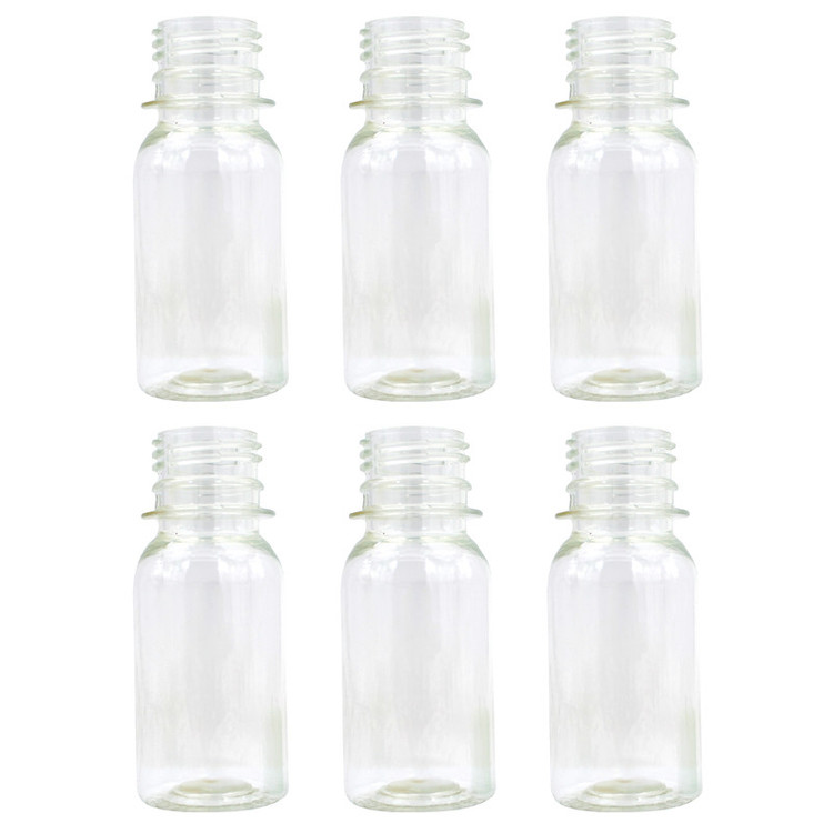 بطری پلاستیکی مدل شربت کد Sh60 بسته 6 عددی