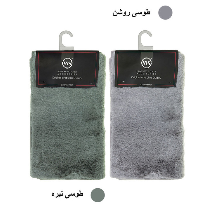 پادری دبلیو اس مدل پولیشی نرم سایز 80x50 سانتی متر