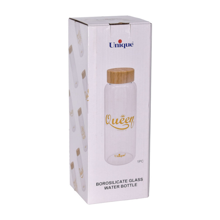 بطری آب یونیک طرح queen کد 3058 گنجایش 1.03 لیتر
