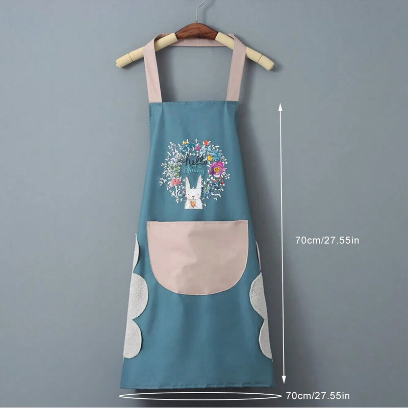 پیش بند آشپزخانه مدل Rabbitflowerly