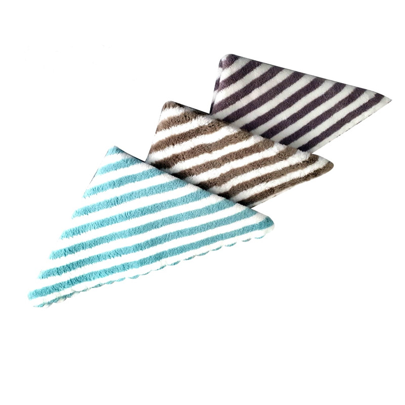 حوله دستی مدل راه راه  سایز 30x30 سانتی متر بسته 3 عددی