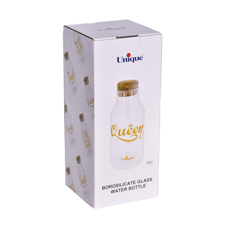 بطری آب یونیک طرح Queen کد 3073 گنجایش 0.83 لیتر