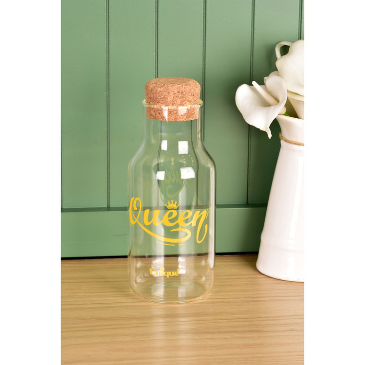 بطری آب یونیک طرح Queen کد 3073 گنجایش 0.83 لیتر