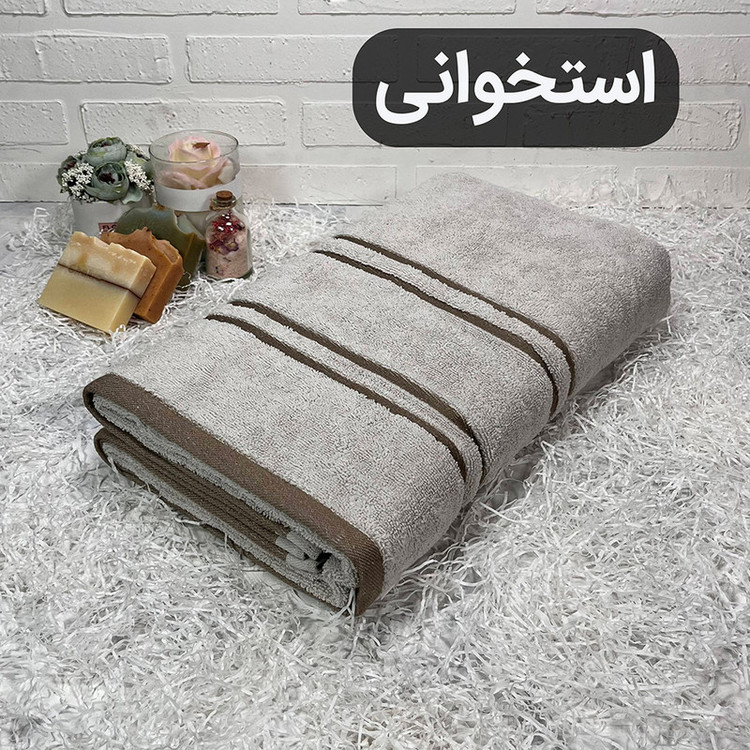 حوله حمامی مدل پارما سایز 95 * 160 سانتی متر