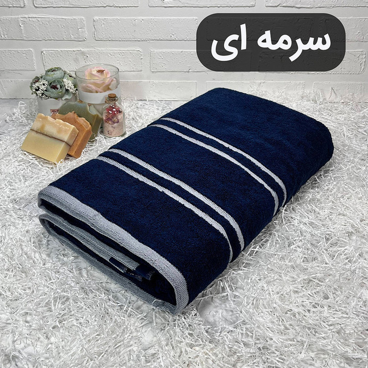 حوله حمامی مدل پارما سایز 95 * 160 سانتی متر