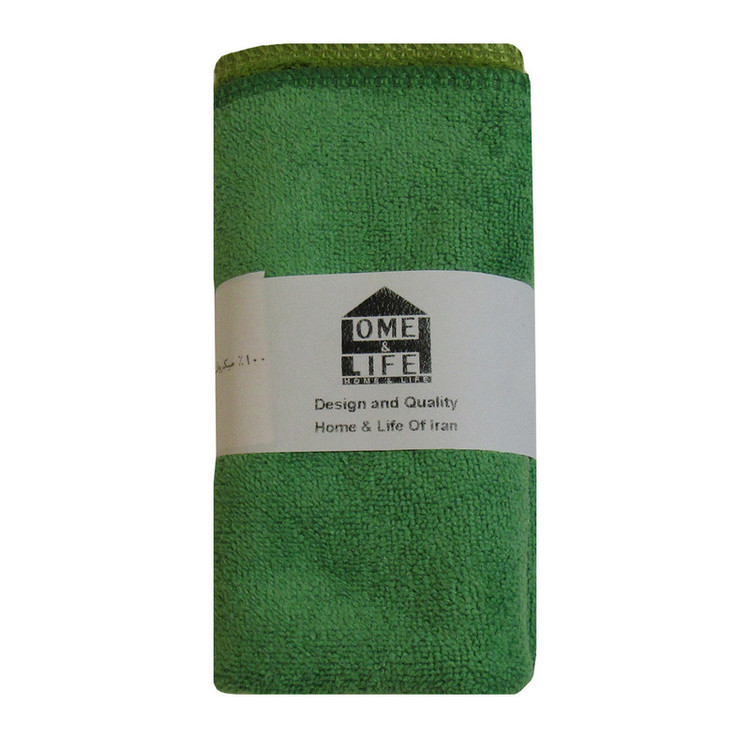 حوله آشپزخانه هوم اند لایف مدل یاسمینا کد 580002 سایز 30X30 سانتی متر بسته 2 عددی