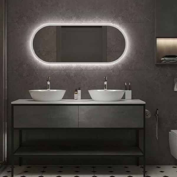 آینه سرویس بهداشتی الف طرح سرو کد BO_90-60