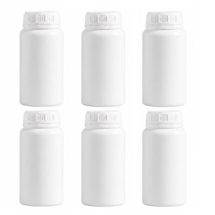 بطری مدل پلی اتیلن استوانه ای گنجایش 0.1 لیتر بسته 6 عددی