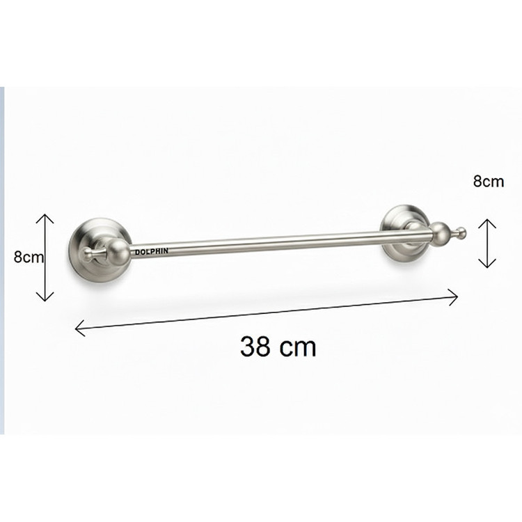 آویز حوله دلفین مدل SS-L38-3230