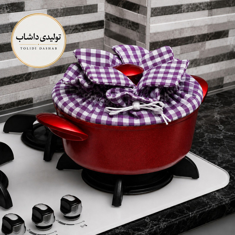 دمکنی تولیدی داشاب طرح چهار پر مدل چهارخانه