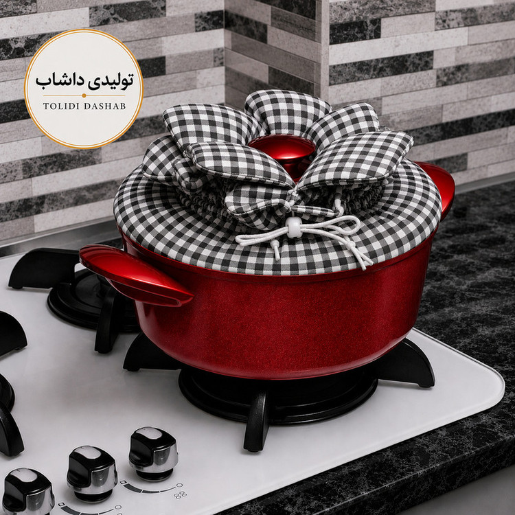 دمکنی تولیدی داشاب طرح چهار پر مدل چهارخانه