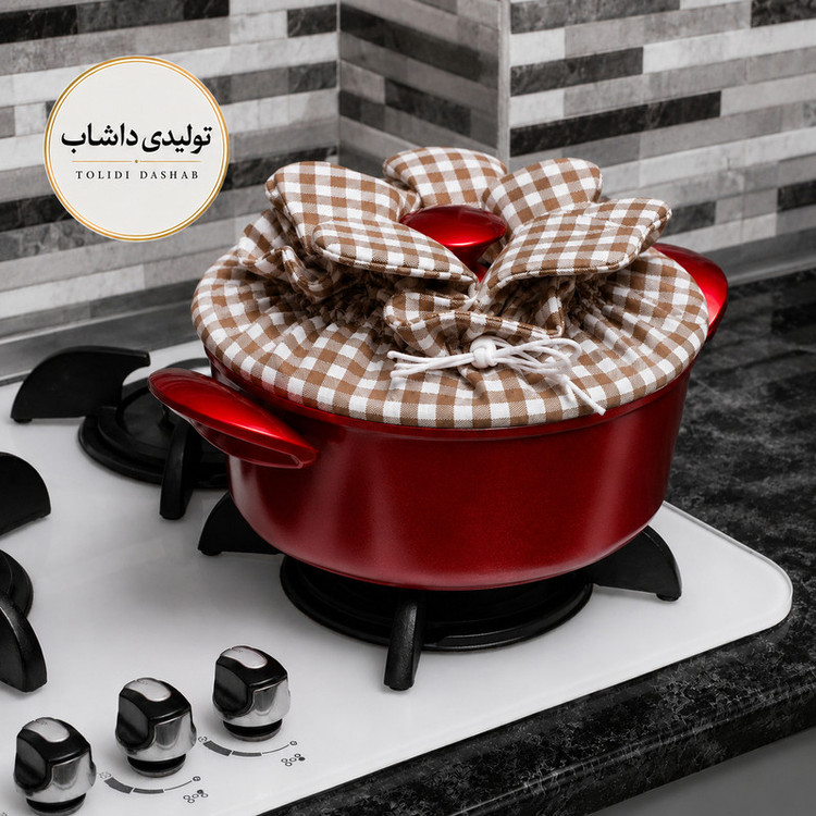 دمکنی تولیدی داشاب طرح چهار پر مدل چهارخانه