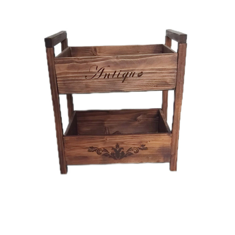 سبد سیب زمینی و پیاز مدل PV406 طرح Antique