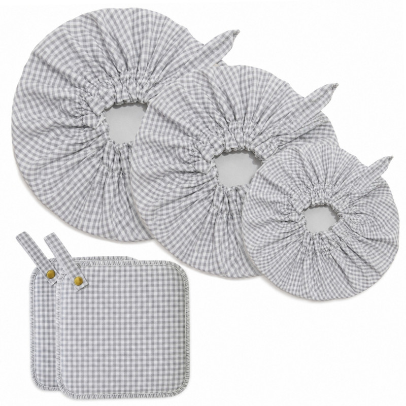 ست دم‌کنی 5 تکه الیزاسوینگ مدل کلاسیک پنبه کد 05_cotton