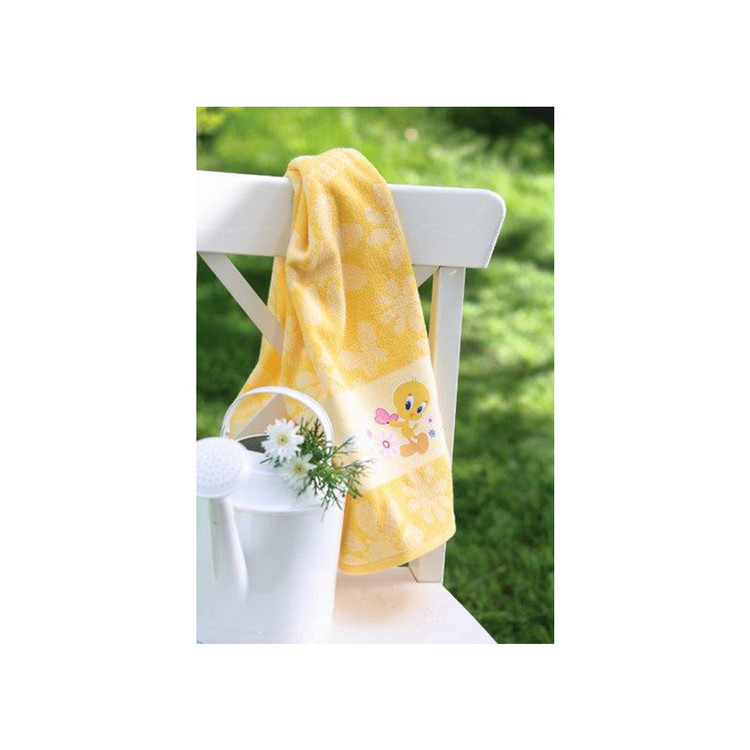 حوله دستی ازدیلک طرح Tweety سایز 90×50 سانتیمتر