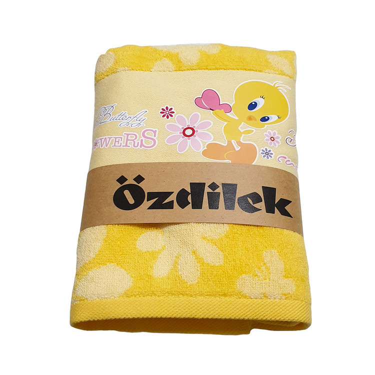 حوله دستی ازدیلک طرح Tweety سایز 90×50 سانتیمتر