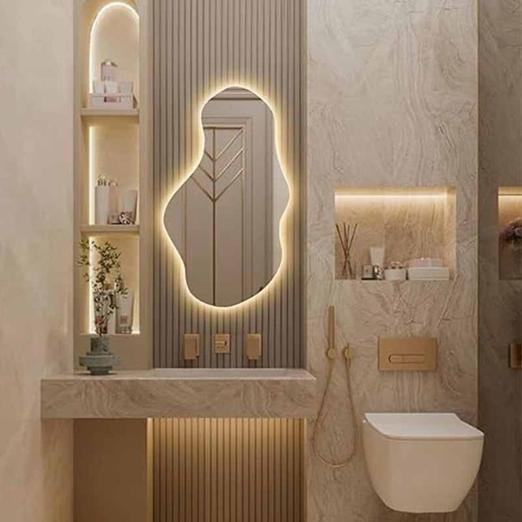 آینه سرویس بهداشتی الف طرح سانا کد BA-70-50