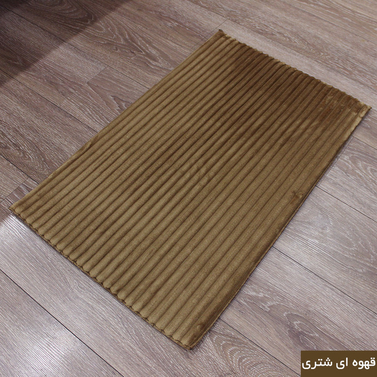 پادری شاران هوم مدل 3 لایه اسفنج دار طرح مخمل ویژه سایز 45×70 سانتی متر